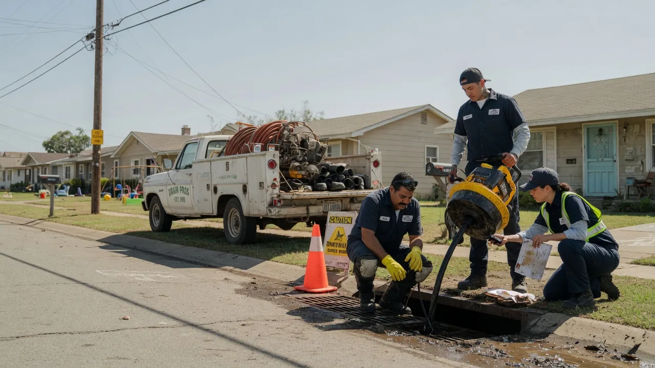 Drain Cleaning in Sublime, TX near me